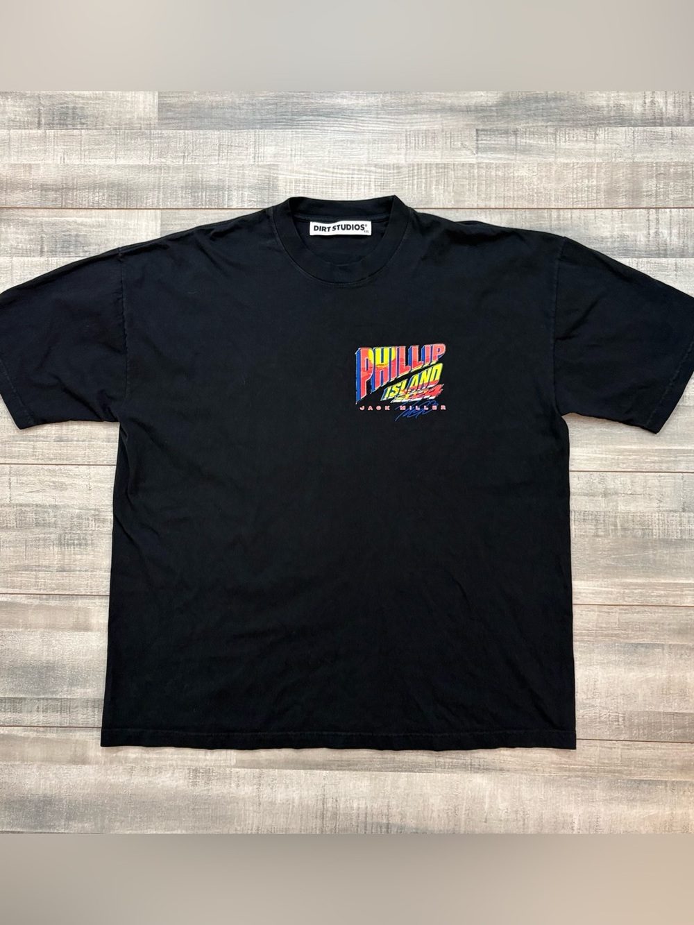Dirt Studios Jack Miller Motocross Phillip Island 2024 Black Shirt Men’s XXL